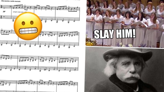 Choral in the hall of the mountain king