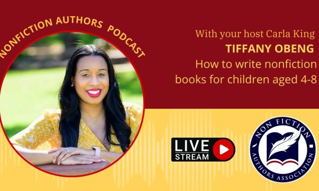 Podcast Interview: Tiffany Obeng 09/06/2023 – How to write nonfiction books for children aged 4-8