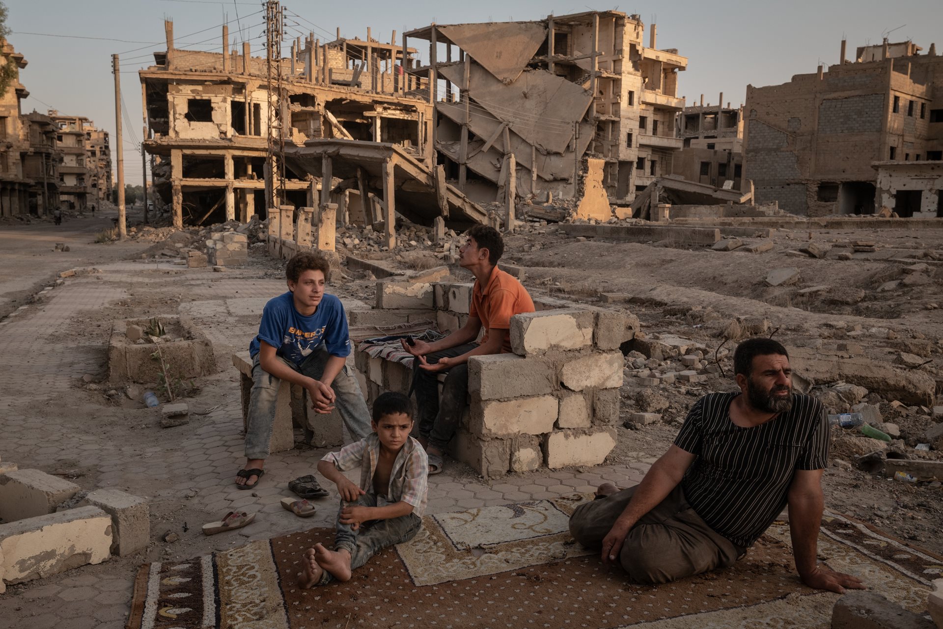 A Syrian City Rebuilds, Still Divided